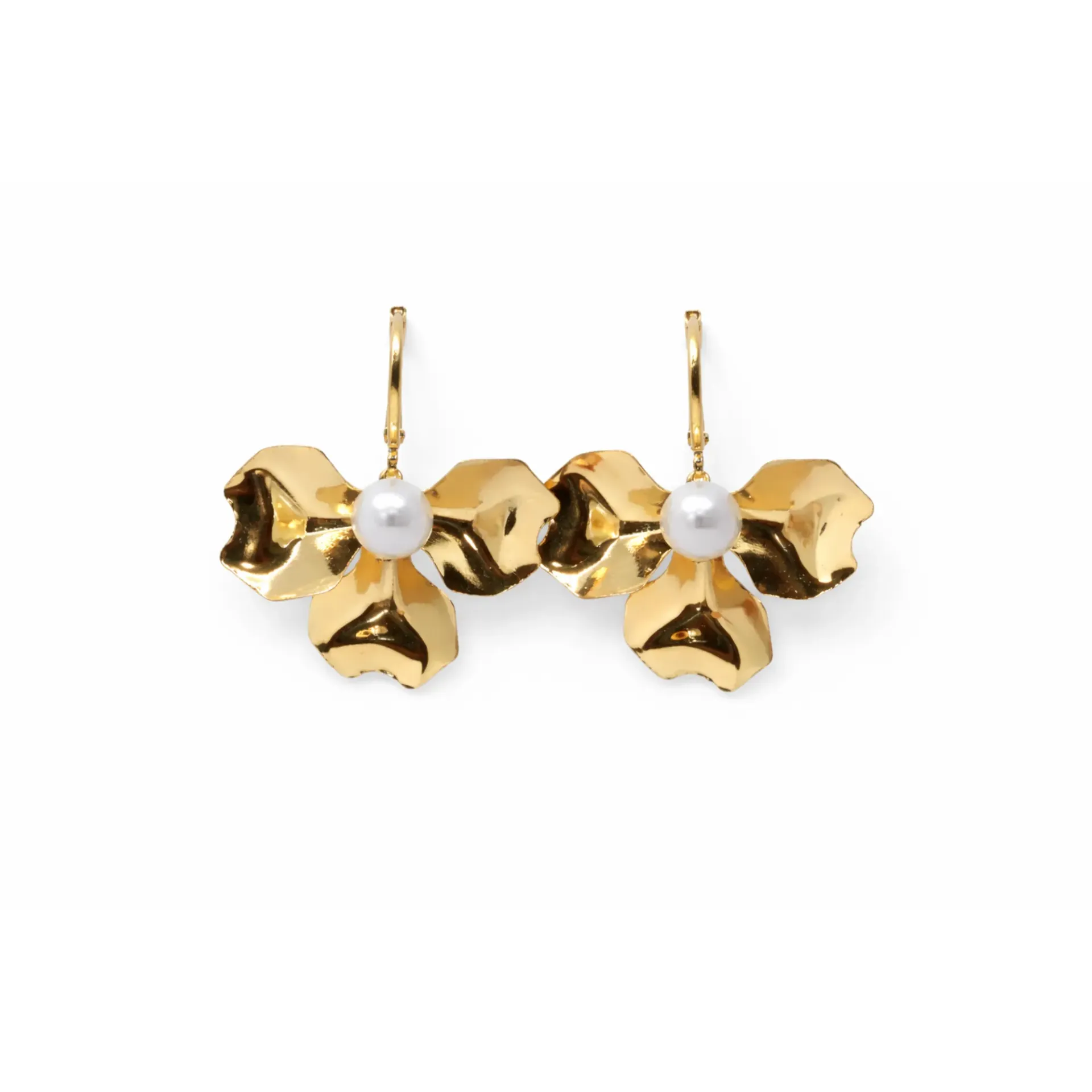 Dazzlé Rose Gold-Tone CZ Drop Earrings for Women | Elegant Party Wear Jewellery