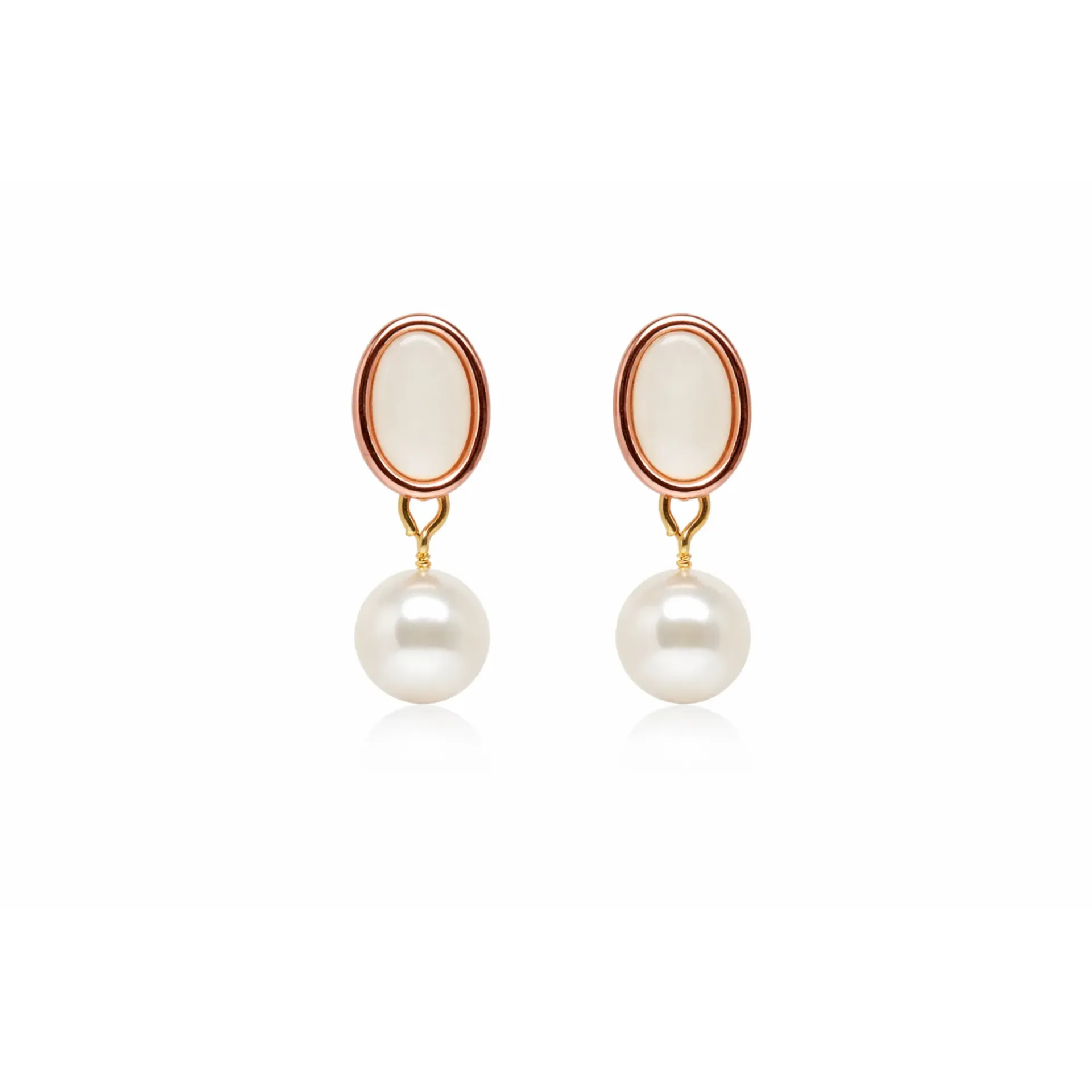 Dazzlé Pearl Drop Earrings for Women | Stylish & Trendy Jewellery Gift